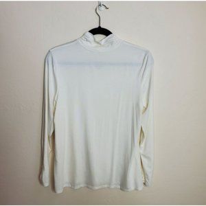 NWT Chico's The Ultimate Tee M long sleeve layering top Size 1 (Chico sizing)